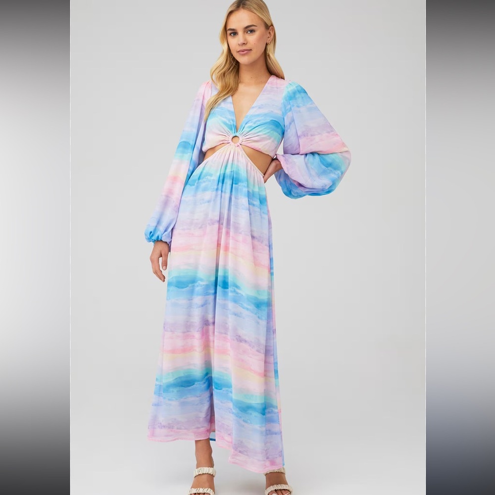 Show Me Your MuMu cutout maxi dress